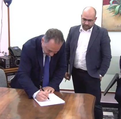 firma consegna e avvio lavori