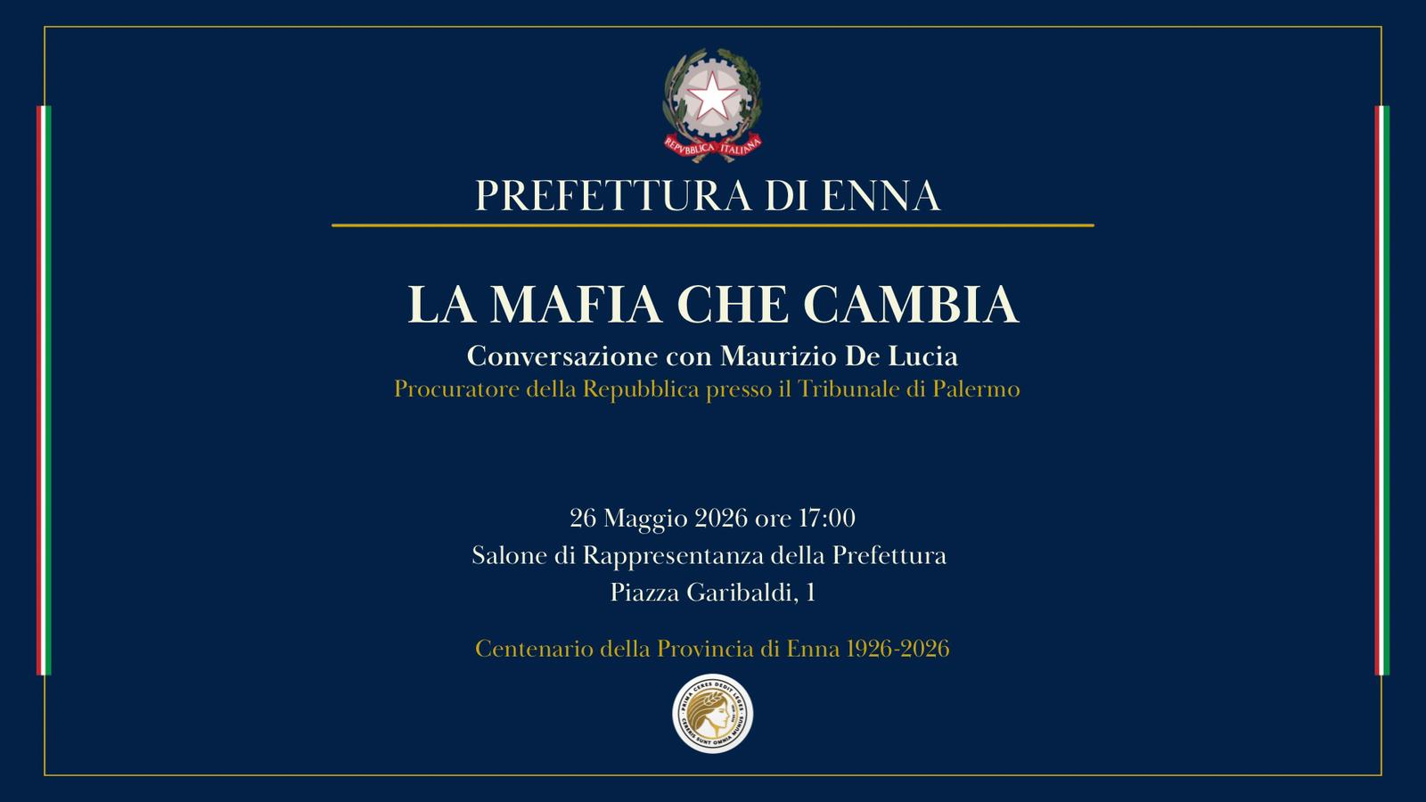 Locandina prefettura