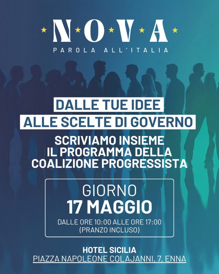 NOVA - PAROLA ALL'ITALIA Enna