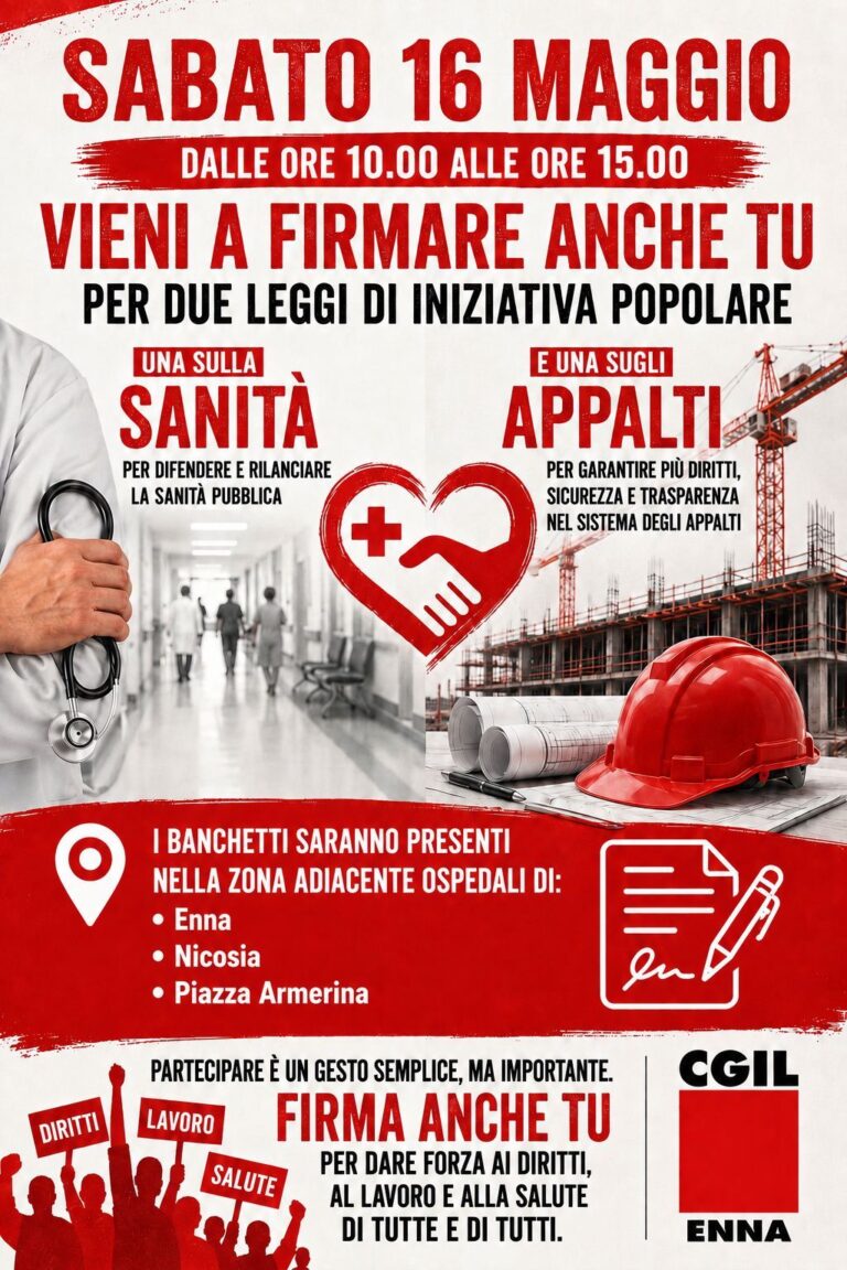 cgil firme