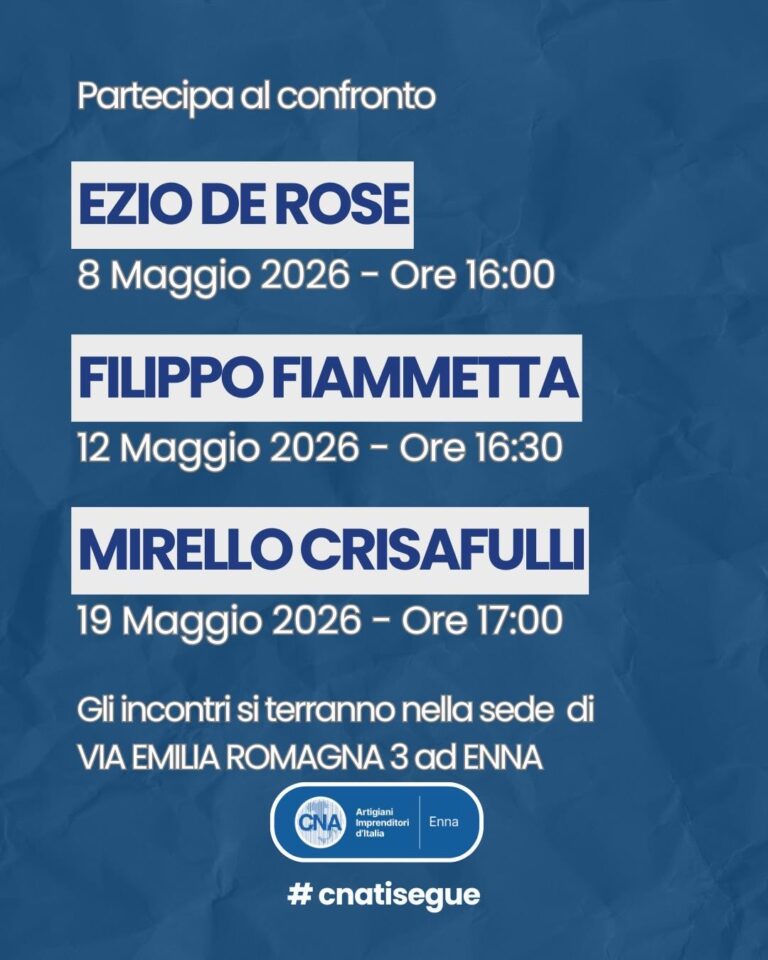 cna e sindaci