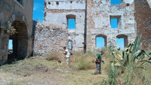 pulizia castello