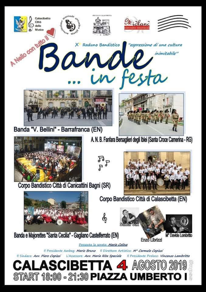 bande in festa