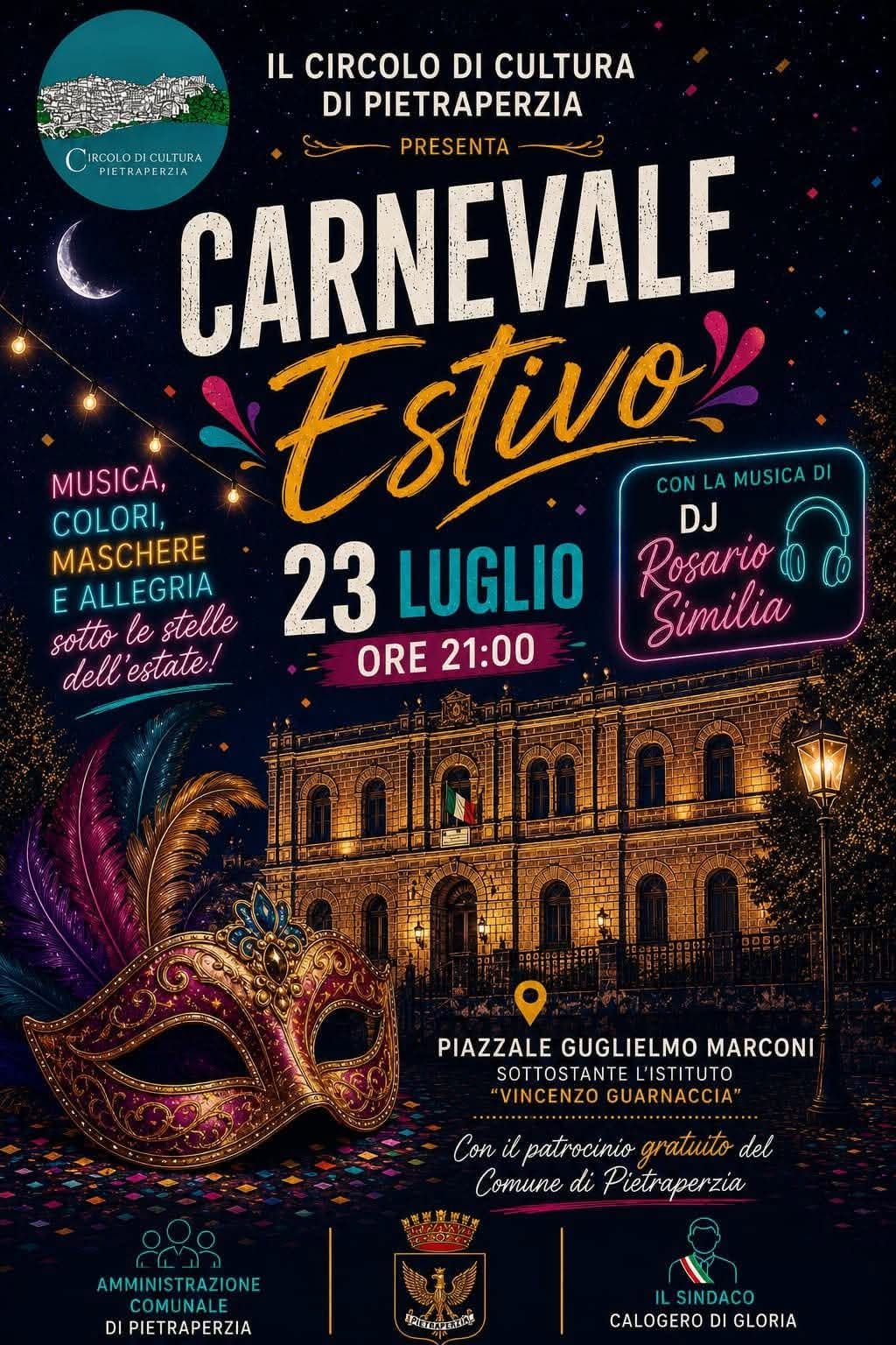 carnevale estivo pietraperzia