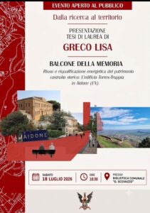 dalla ricerca al territorio