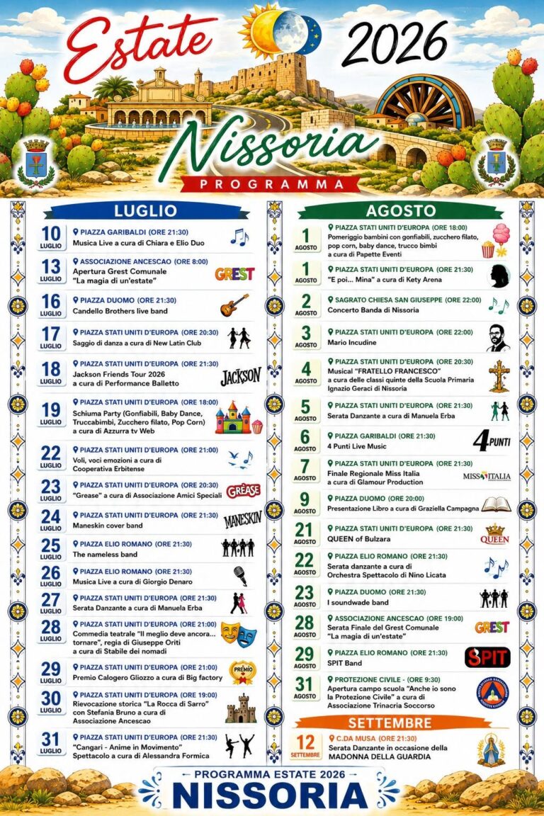 estate a nissoria