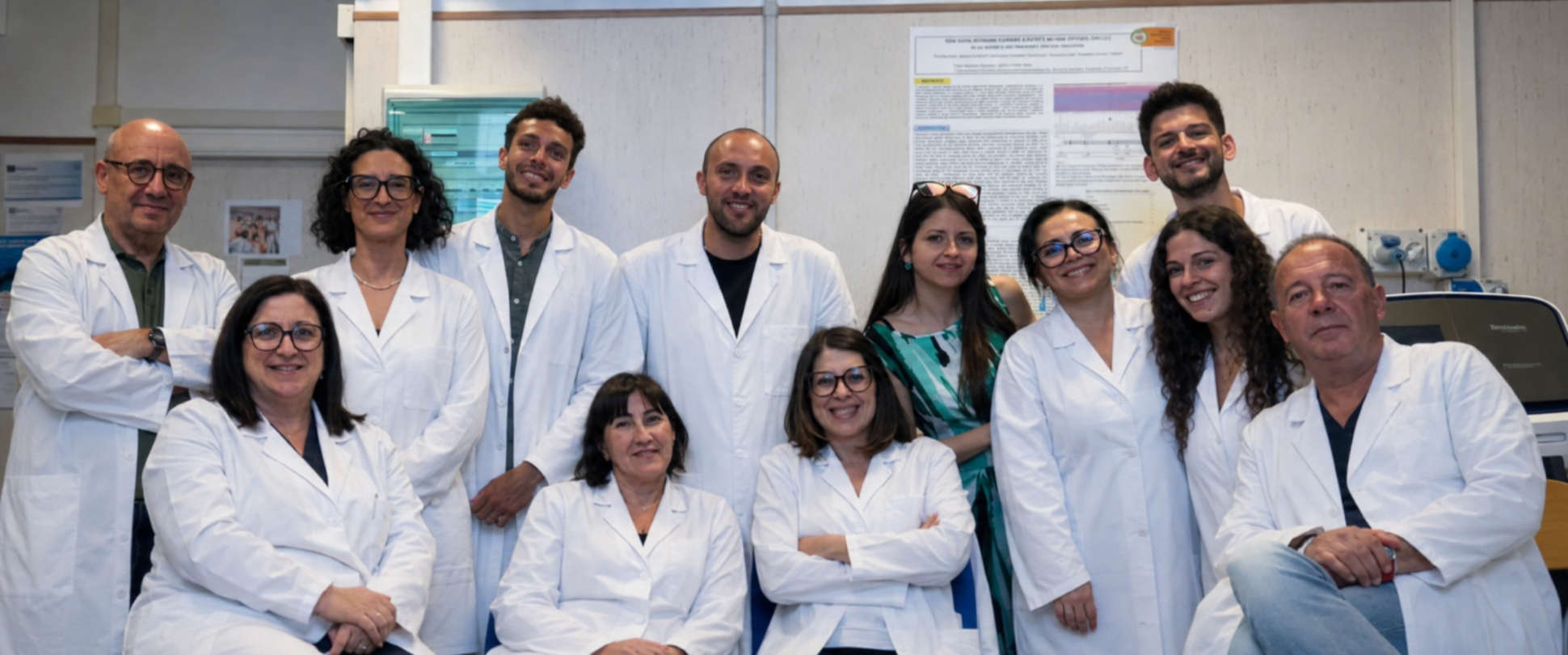 Team laboratorio genetica medica IRCCS Oasi