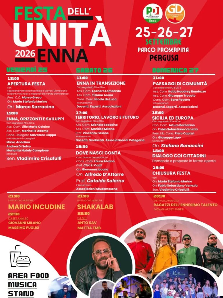 festa unità 1
