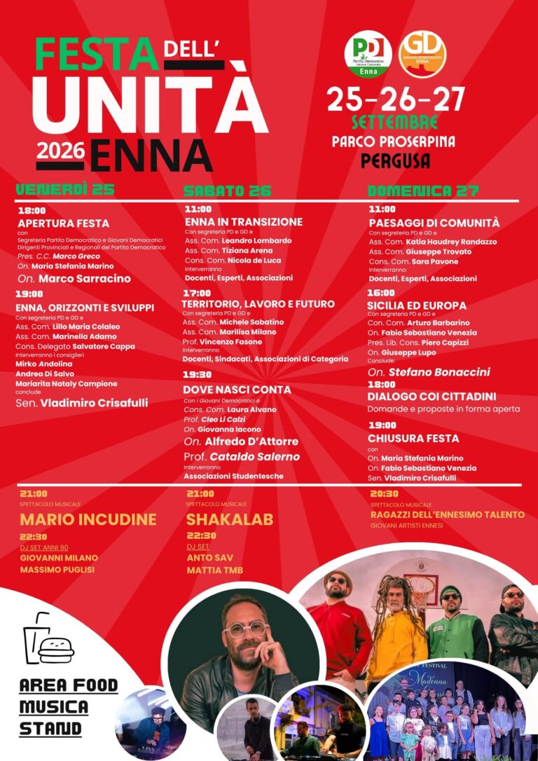 festa unità enna