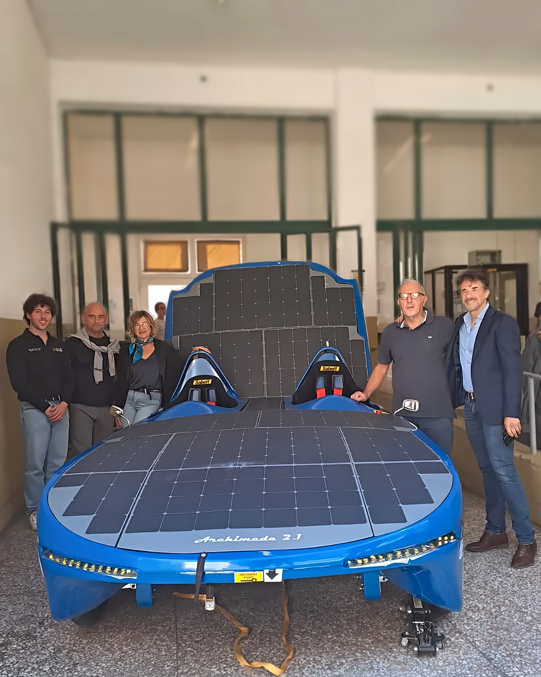 Archimede solar Car al liceo Cannizzaro di Palermo