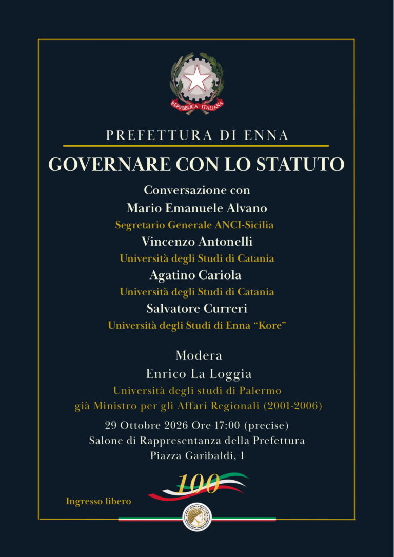Locandina evento 29 ottobre 2026