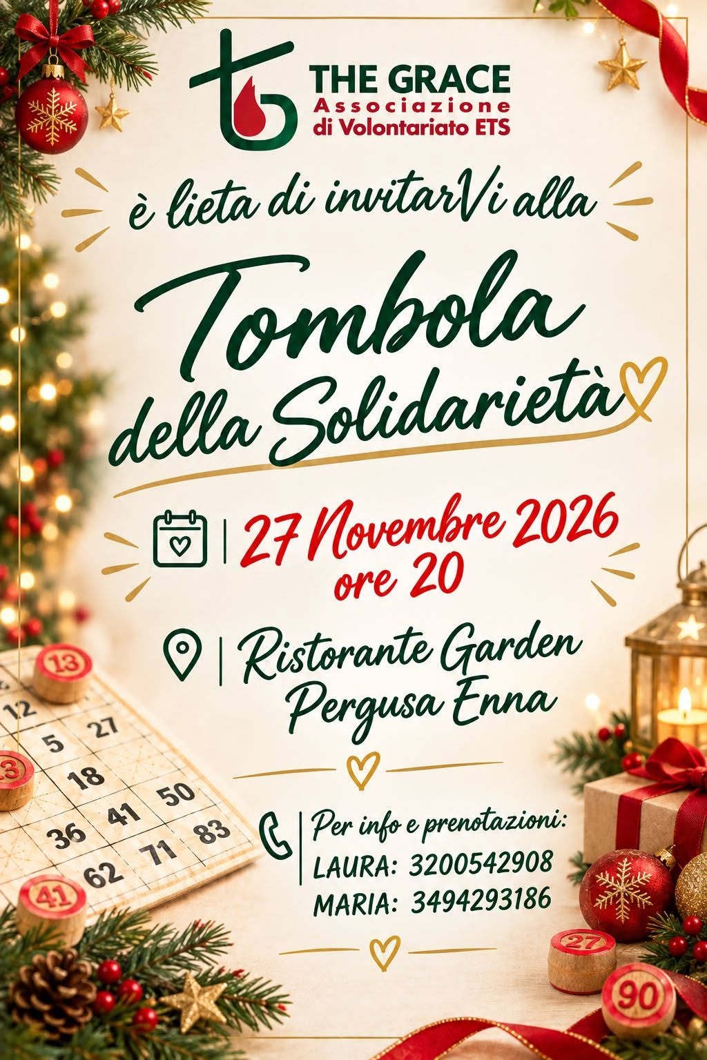 tombola solidarietà